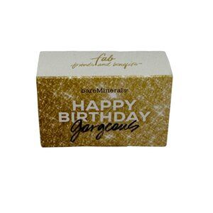 BareMinerals Happy Birthday Gorgeous Water Lily Eyeshadow Gold Sparkle Packaging